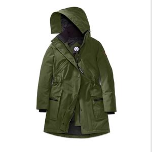 Canada goose kinly parka in army green